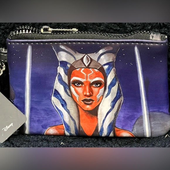 NWT Buckle-Down Star Wars Ahsoka Tano icon black purse - Picture 5 of 8